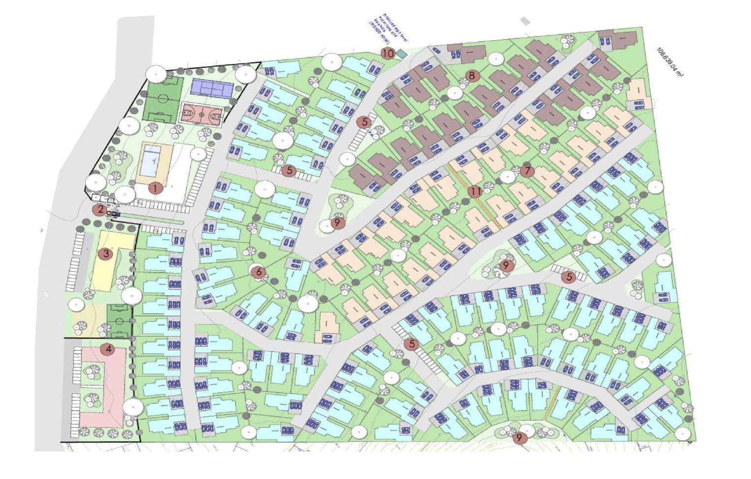 Masterplan — 141 villas on 25 acres